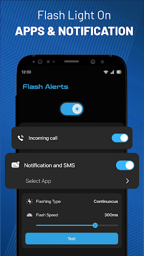 Flash Alert - Call & SMS